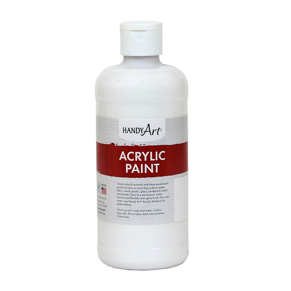 RPC101005 - Acrylic Paint 16 Oz Blockout White in Paint