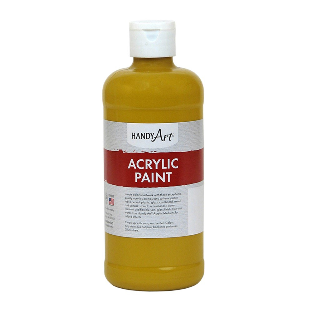 Acrylic Paint 16 Oz Yellow Oxide - RPC101015 | Rock Paint / Handy Art