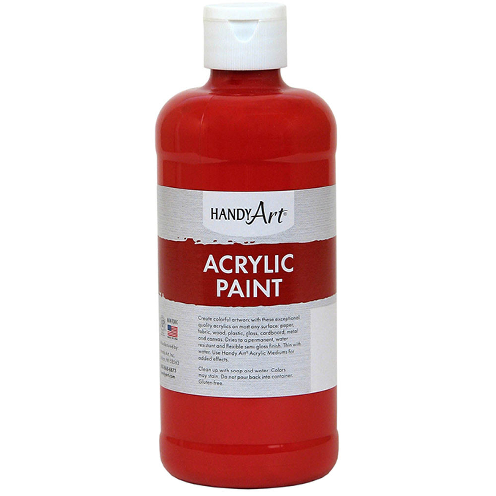 RPC101035 - Acrylic Paint 16 Oz Vermilion in Paint