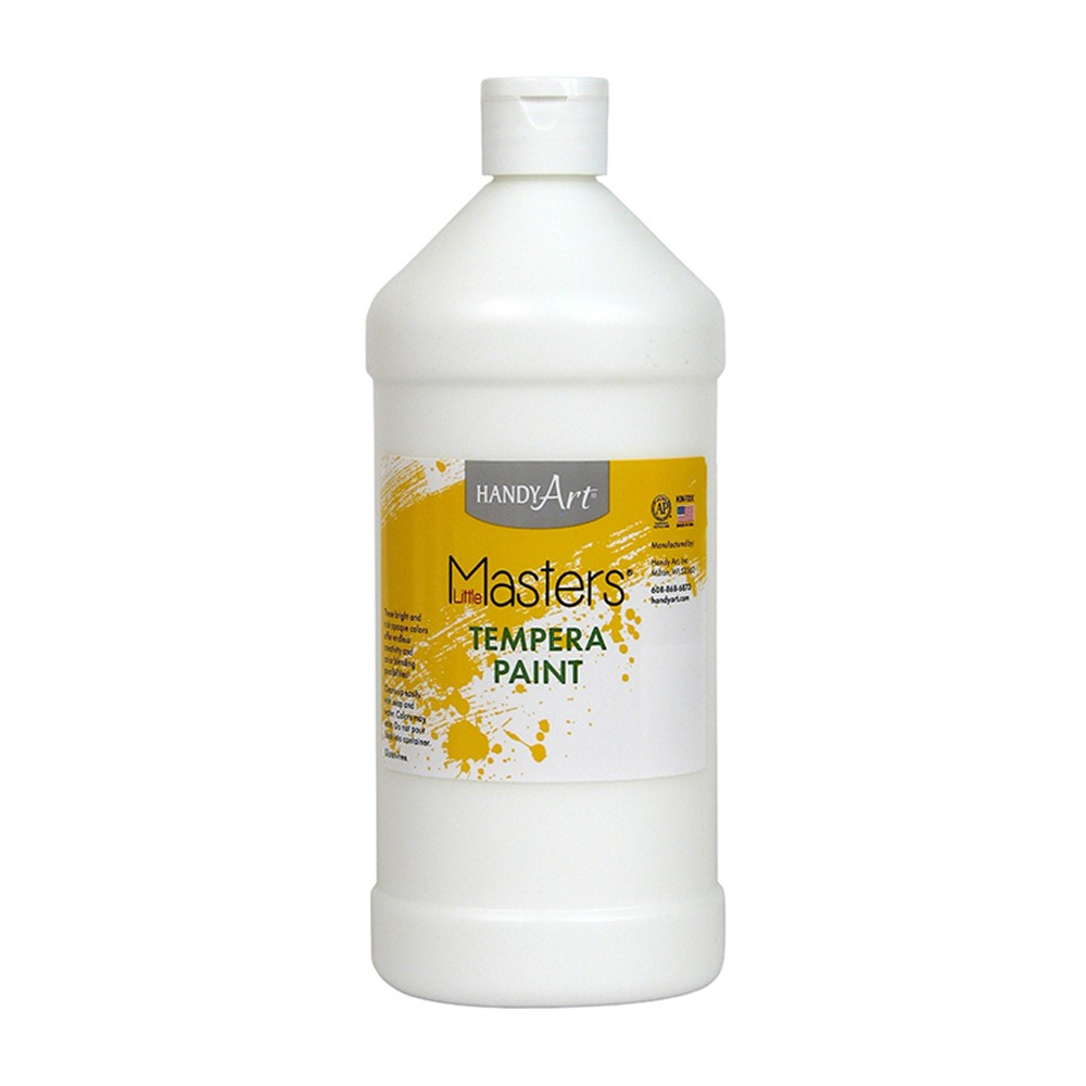 RPC203705 - Little Masters White 32Oz Tempera Paint in Paint