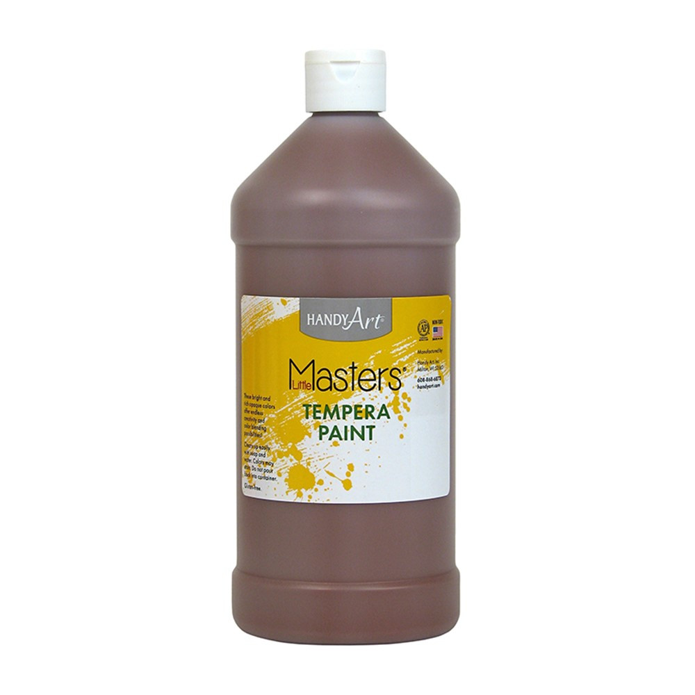 RPC203750 - Little Masters Brown 32Oz Tempera Paint in Paint