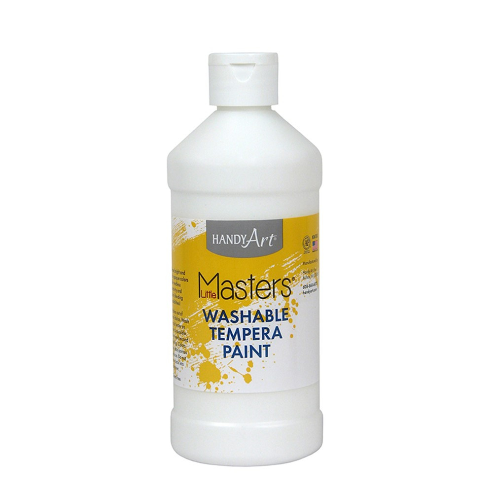 RPC211705 - Little Masters White 16Oz Washable Paint in Paint