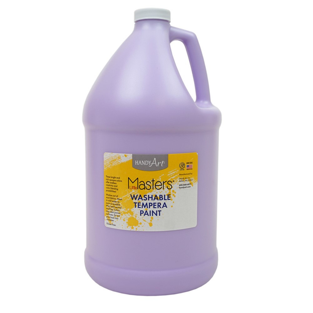 Little Masters Washable Tempera Paint, Gallon, Light Purple - RPC214738 | Rock Paint Distributing Corp | Paint