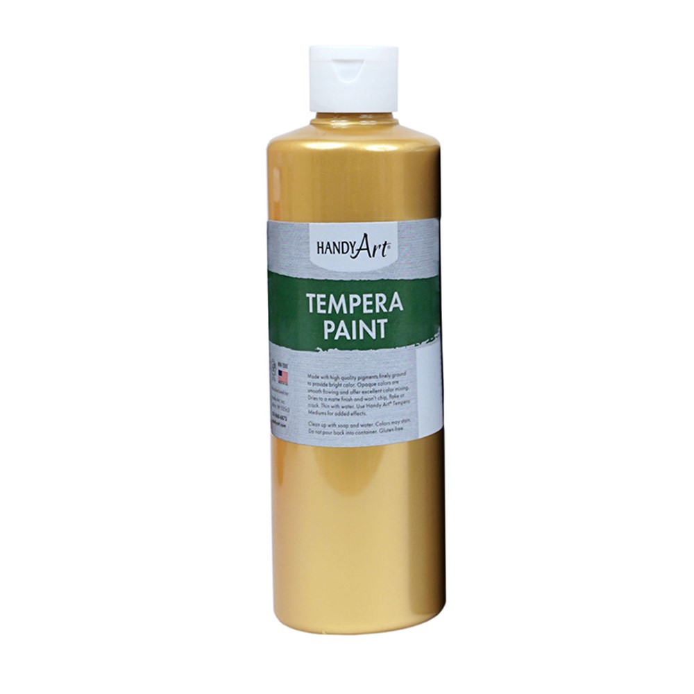 RPC231162 - 16Oz Metallic Gold Tempera Paint Handy Art in General