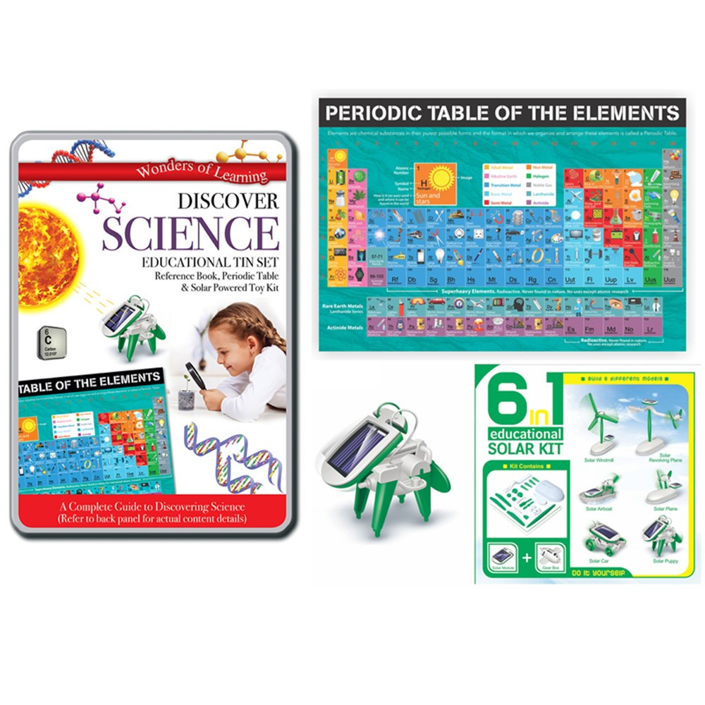 RWPTS06 - Tin Set Discover Science Wonders Of Learning in Earth Science