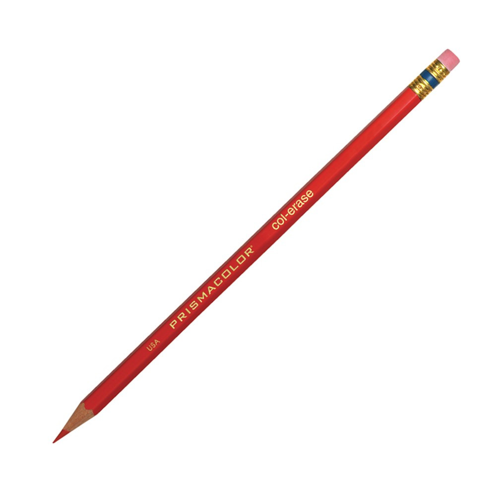 SAN20045 - Col Erase Pencils Red in Colored Pencils