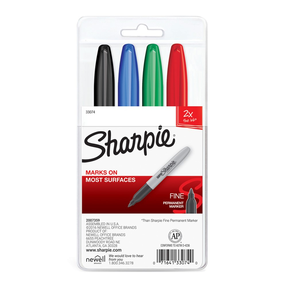 Sharpie Fine Marker 24-set Black