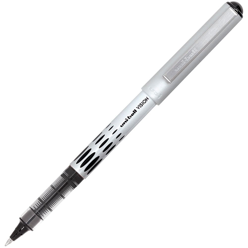 SAN60126 - Pen Uni-Ball Vision Fine Black Liquid Ink Roller Ball in Pens