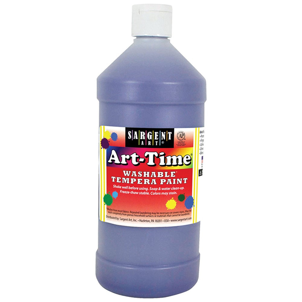 SAR173542 - Violet Art-Time Washable Paint 32Oz in Paint