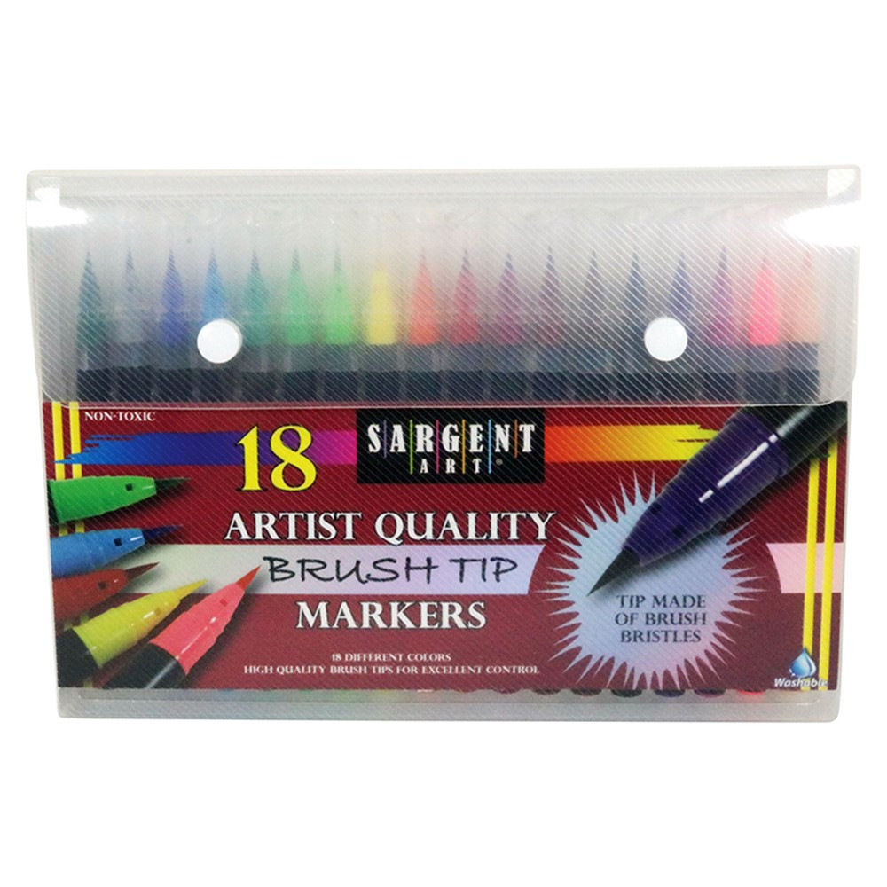 SAR221585 - Artist Brush Tip Markers in Markers
