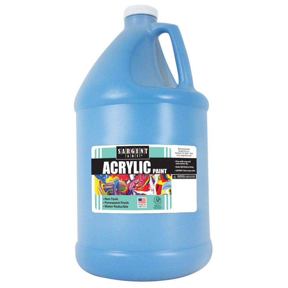 SAR222761 - 64Oz Acrylic - Turquoise in Paint