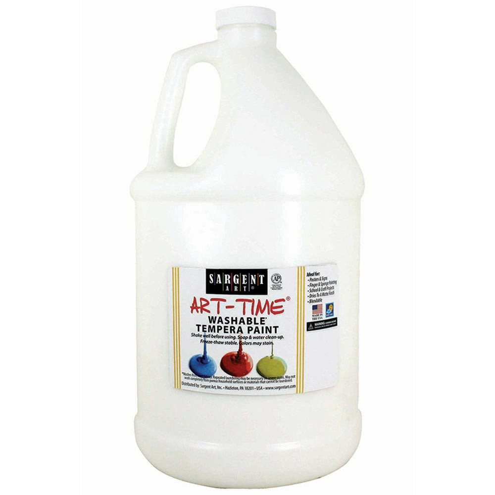 SAR223696 - White Washable Tempera Gal in Paint