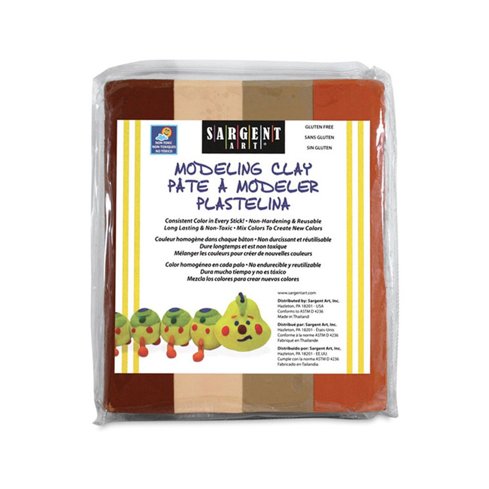 SAR224044 - Sargent Art Colors Of My Friends Modeling Clay in Clay & Clay Tools
