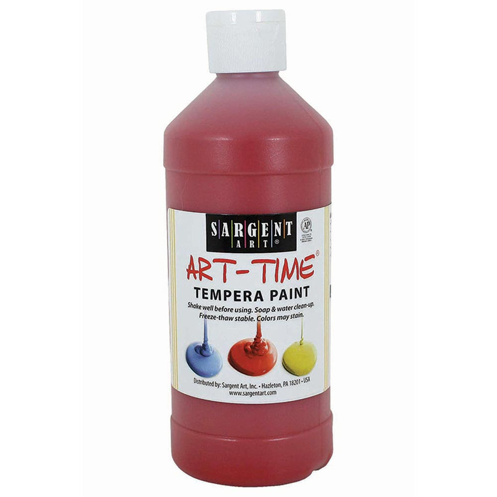 SAR226420 - Red Tempera Paint 16Oz in Paint