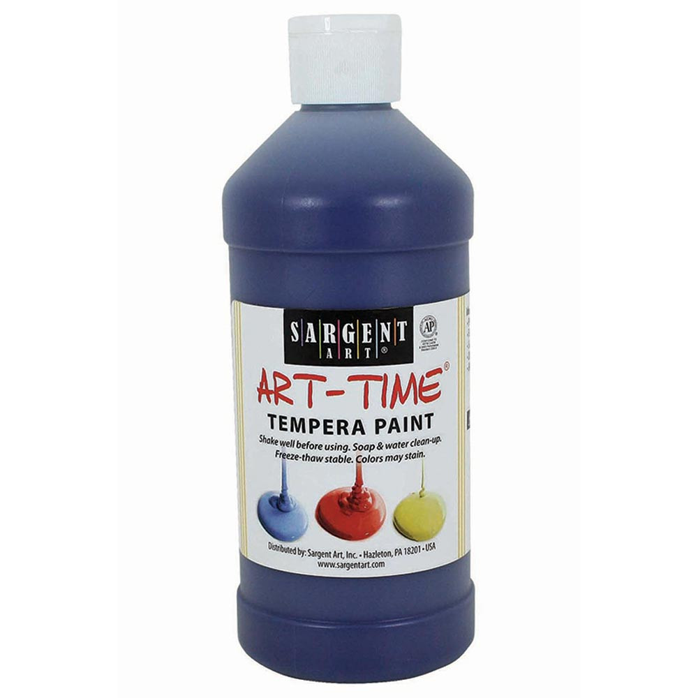 SAR226450 - Blue Tempera Paint 16Oz in Paint