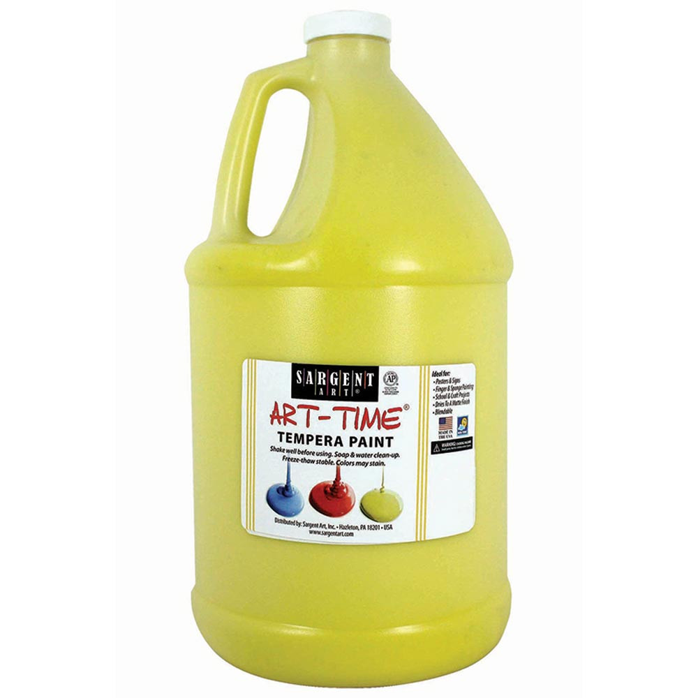SAR226602 - Yellow Tempera Paint Gallon in Paint