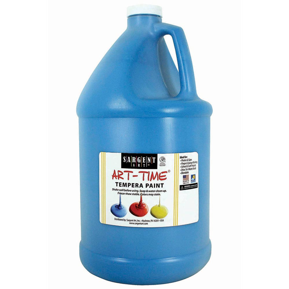SAR226661 - Turquoise Tempera Paint Gallon in Paint