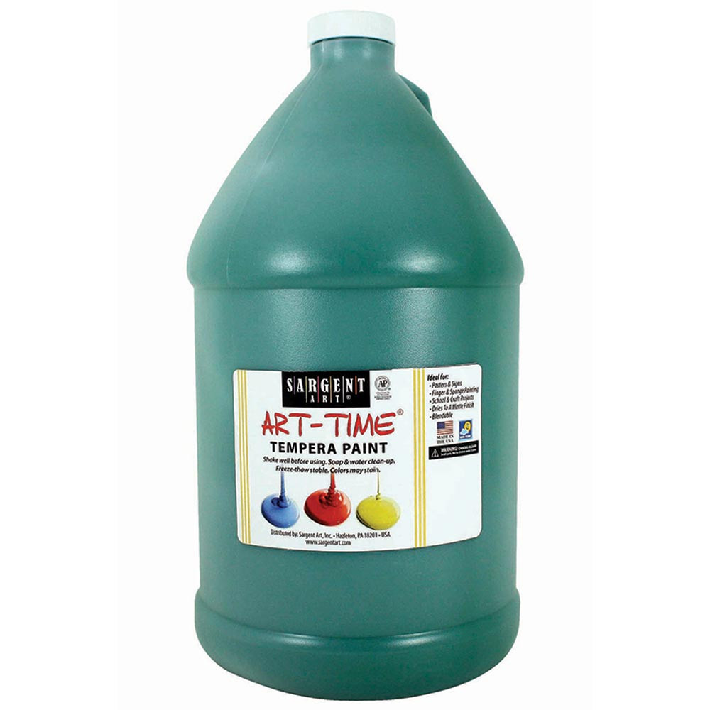 SAR226666 - Green Tempera Paint Gallon in Paint