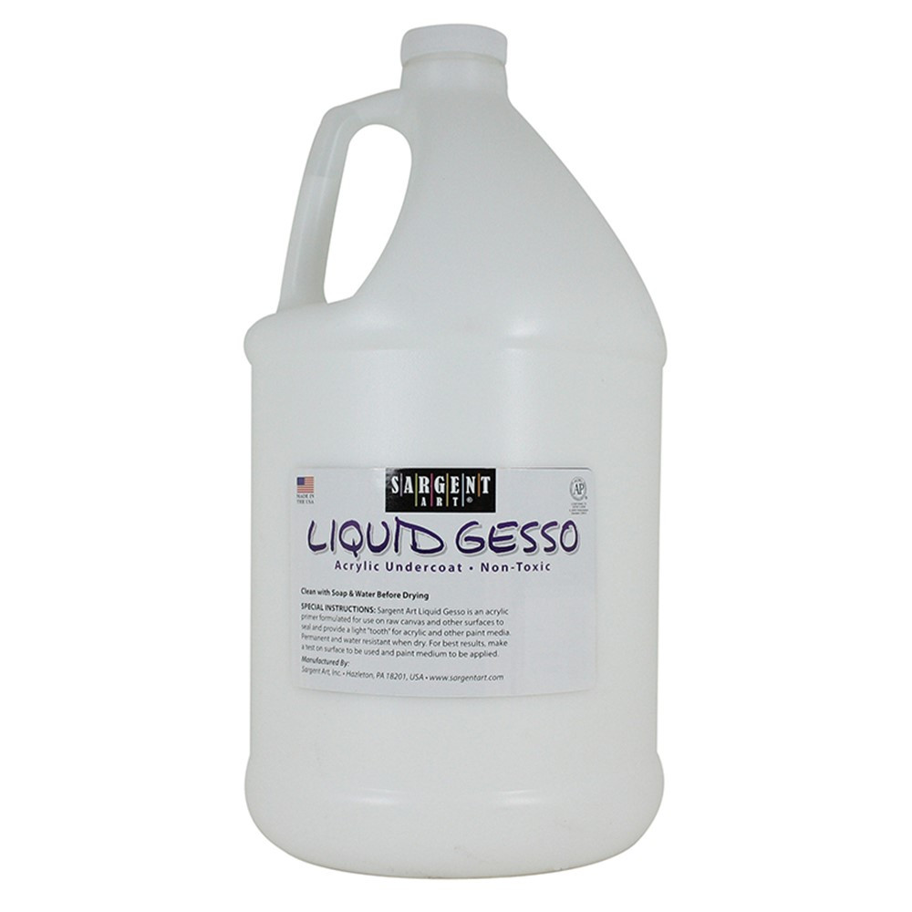 SAR228805 - Xtra Thick Liquid Gesso Acrylic 1Gl Undercoat in Paint