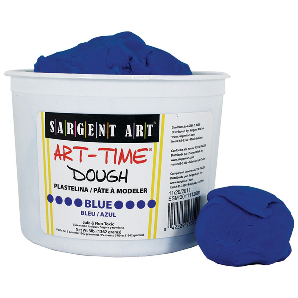 SAR853350 - 3Lb Art Time Dough - Blue in Dough & Dough Tools
