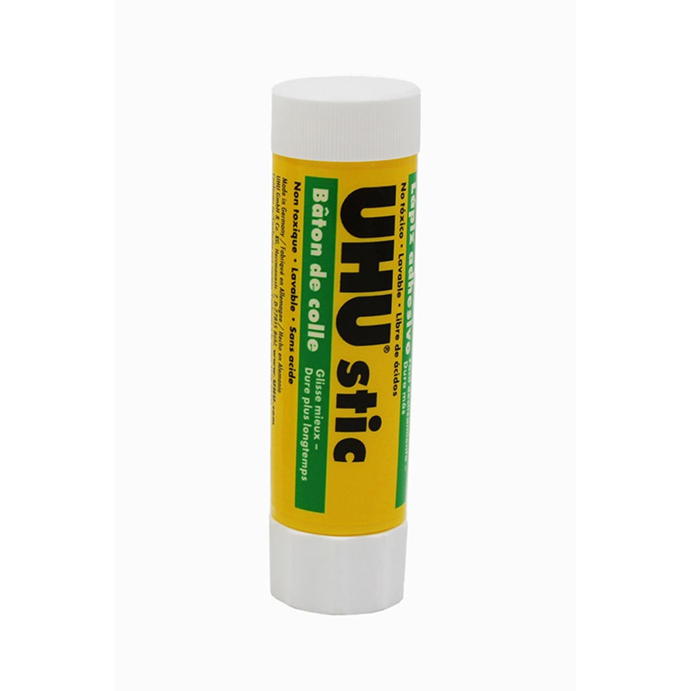 SAU99835 Saunders UHU Small Glue Sticks - 1.410 oz - 6 / Pack - White