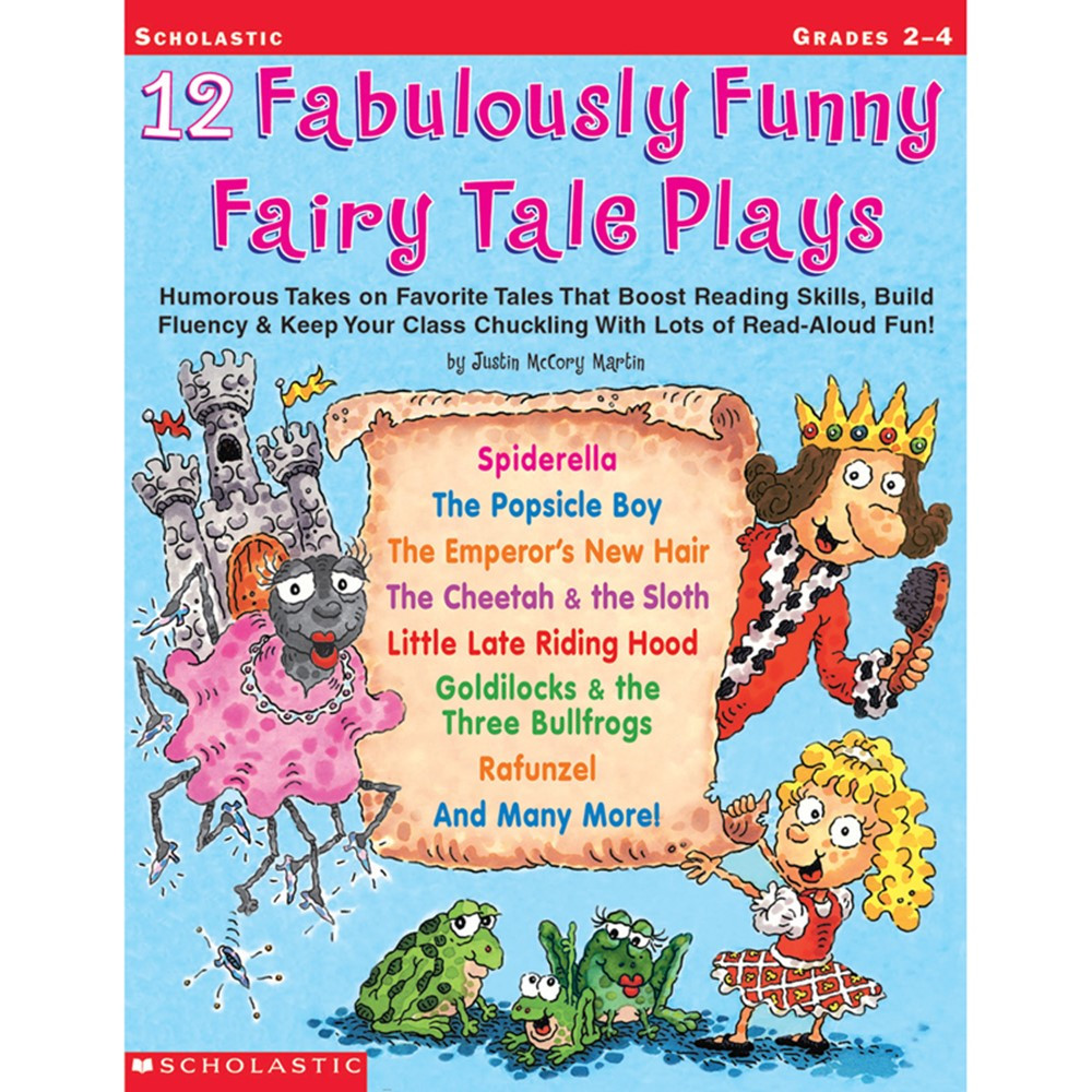 SC-0439153891 - 12 Fabulously Funny Fairy Tale Plays in Literature Units