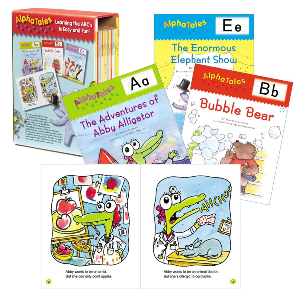 SC-0545067642 - Alpha Tales Learning Library in Letter Recognition