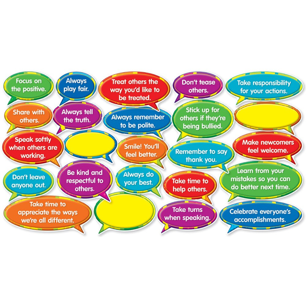 SC-546916 - Good Character Quotes Mini Bulletin Board Set in Motivational