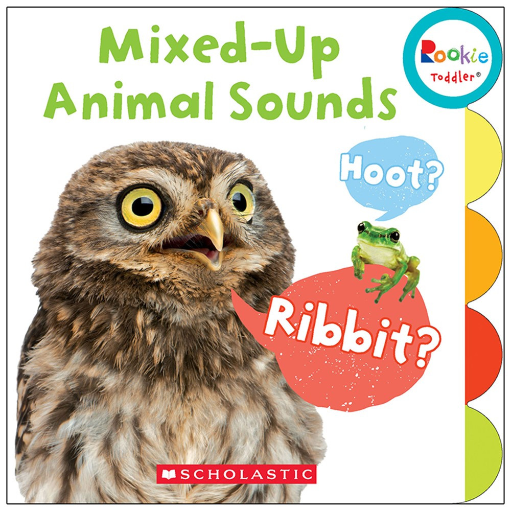 SC-675653 - Board Book Mixed Up Animal Sounds Rookie Toddler in Classroom Favorites