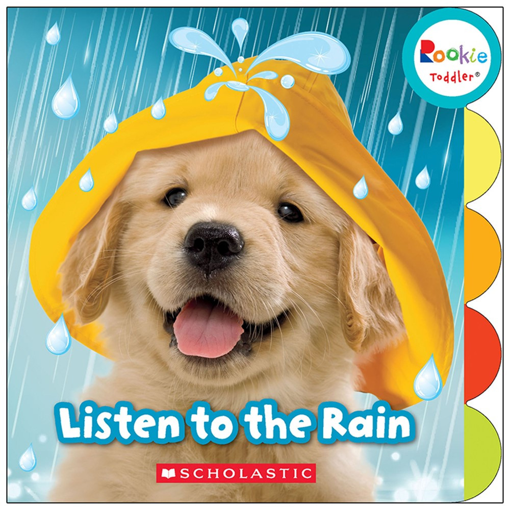 SC-675656 - Board Book Listen To The Rain Rookie Toddler in Classroom Favorites