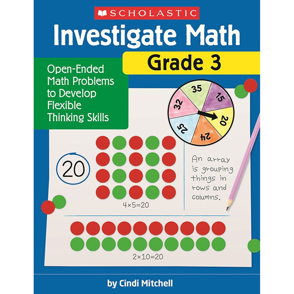 Investigate Math: Grade 3 - SC-716842 | Scholastic Teaching Resources | Activity Books