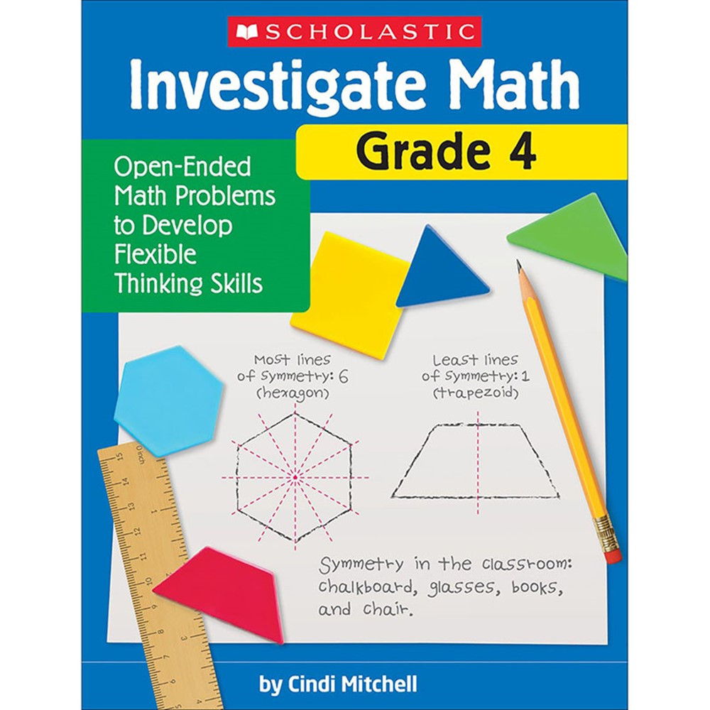 Investigate Math: Grade 4 - SC-716843 | Scholastic Teaching Resources | Activity Books