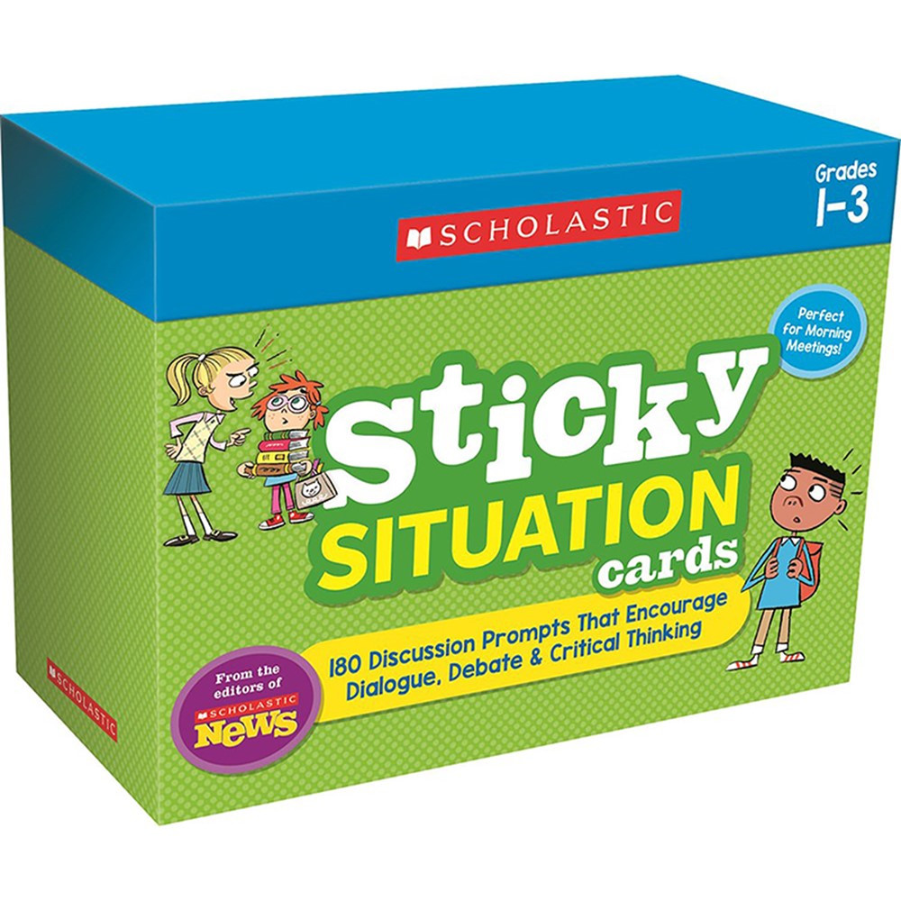 Scholastic News Sticky Situation Cards: Grades 1-3 - SC-716845 | Scholastic Teaching Resources | Classroom Management