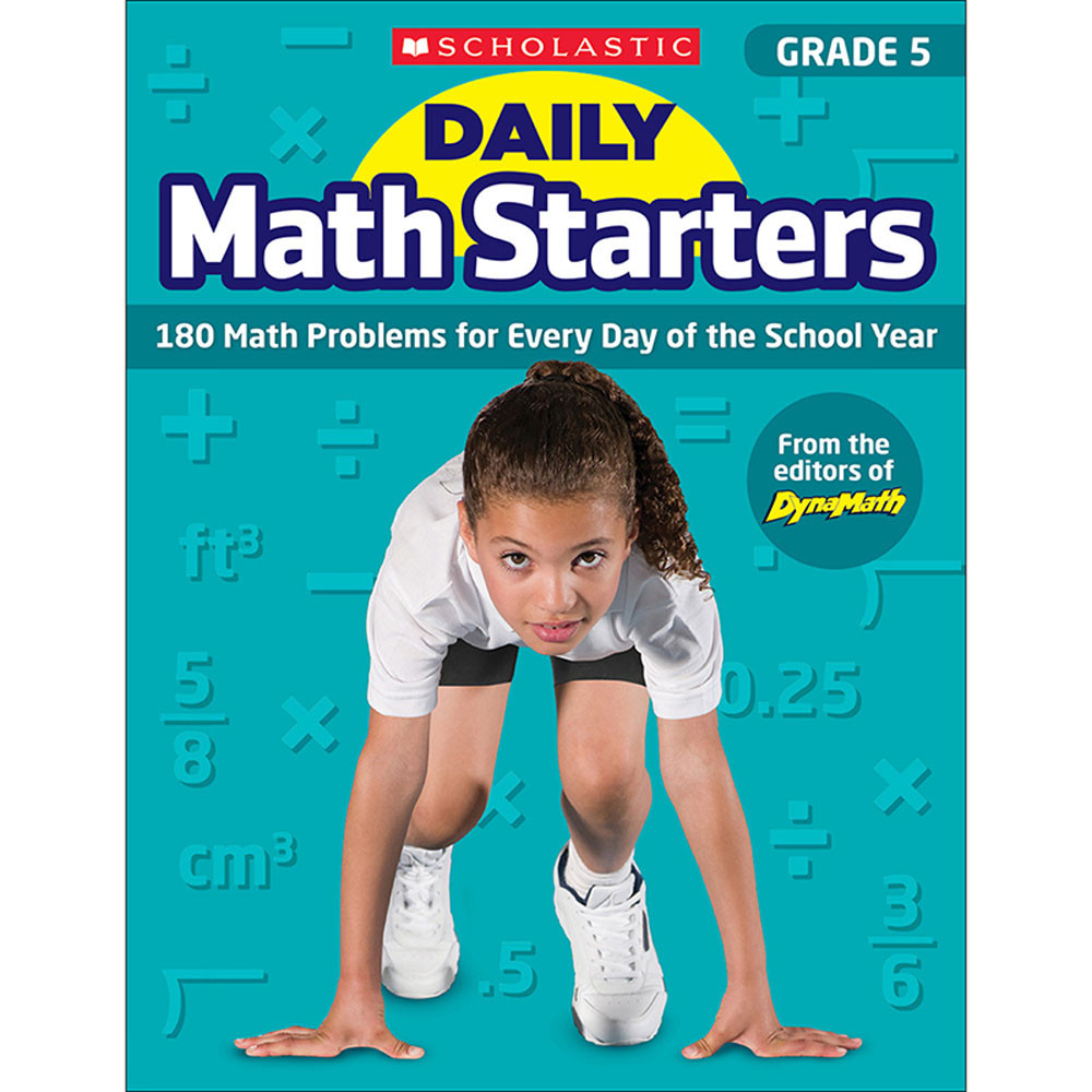 SC-815962 - Daily Math Starters Gr 5 in Activity Books