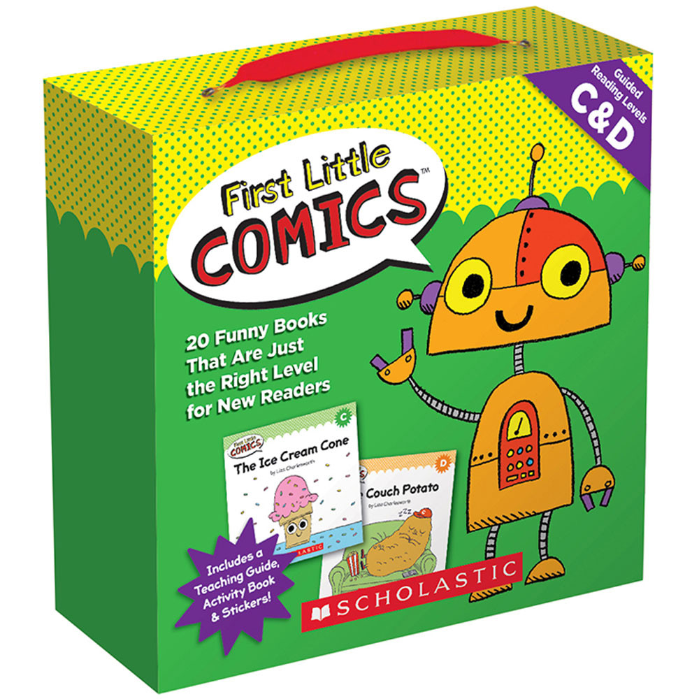 SC-818027 - 1St Little Comics Parent Pk Lvl C/D in Language Skills