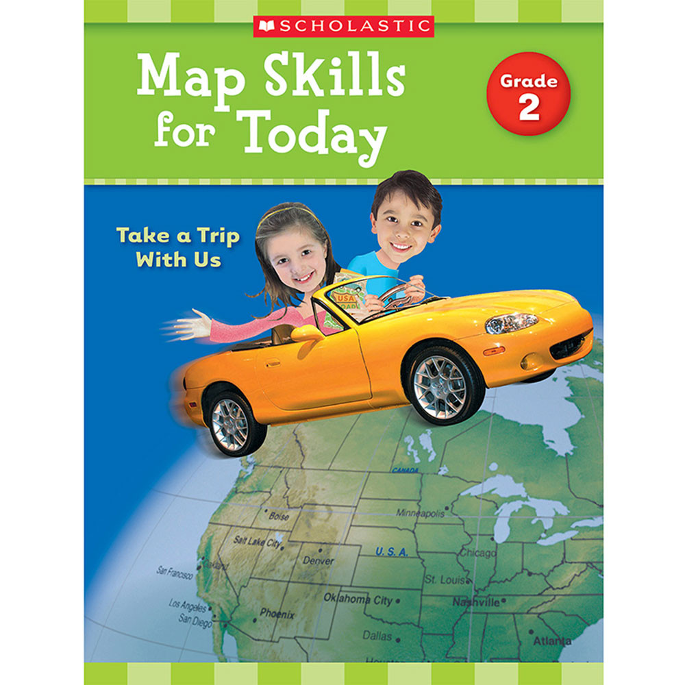 SC-821489 - Map Skills For Today Gr 2 in Geography