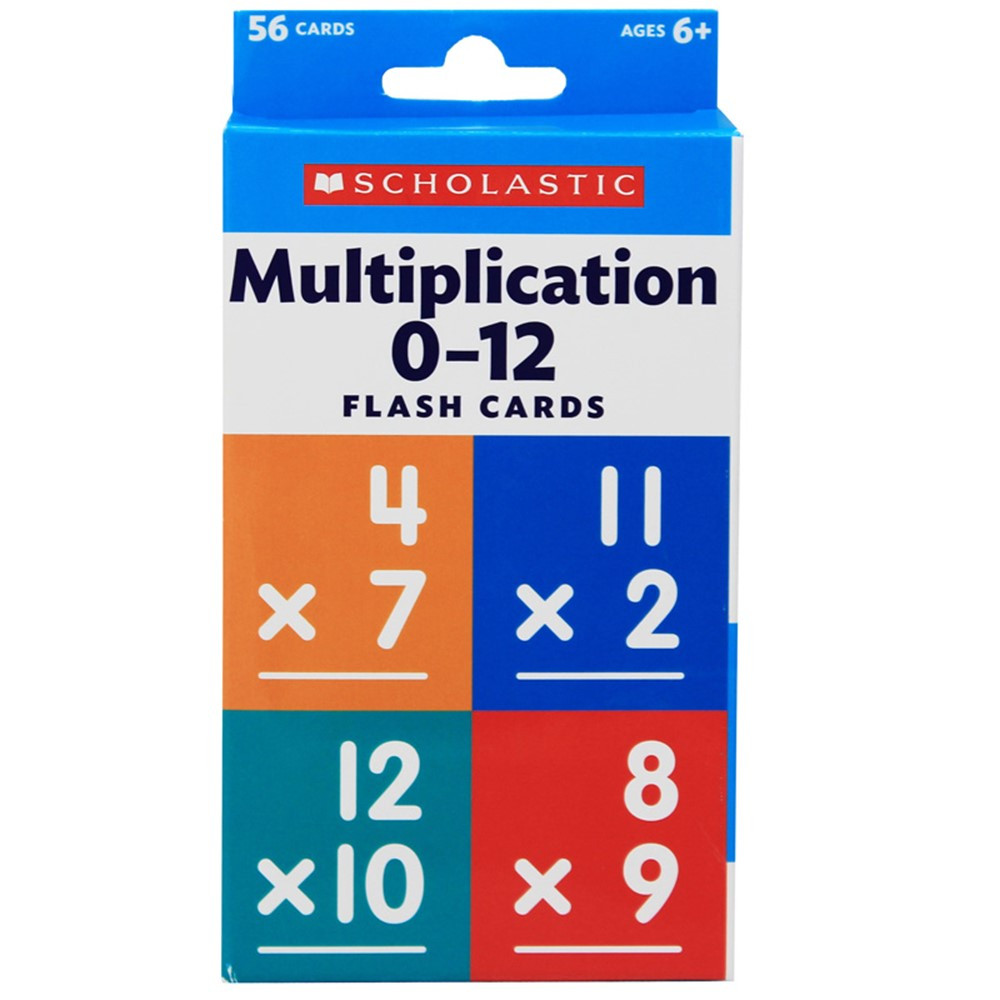 SC-823357 - Flash Cards Multiplication 0 To 12 in Flash Cards