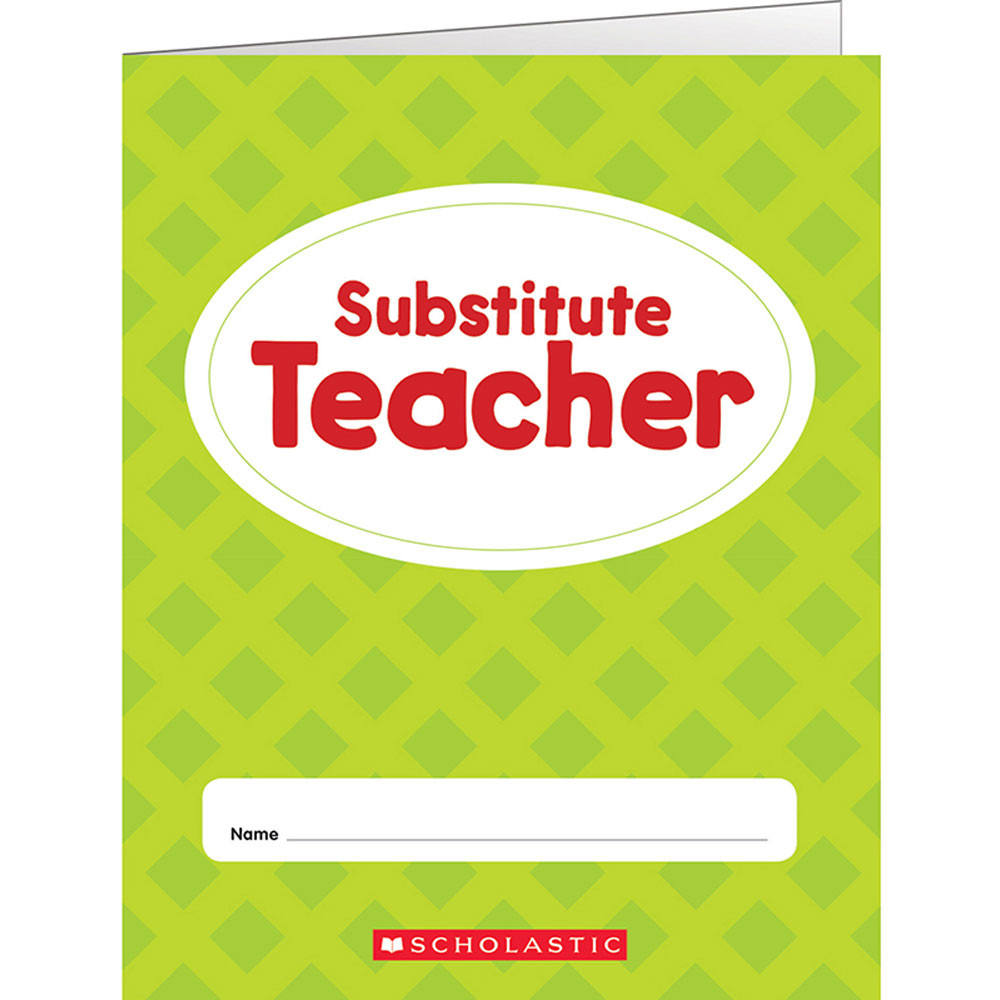 SC-823677 - Substitute Teacher Folder in Folders