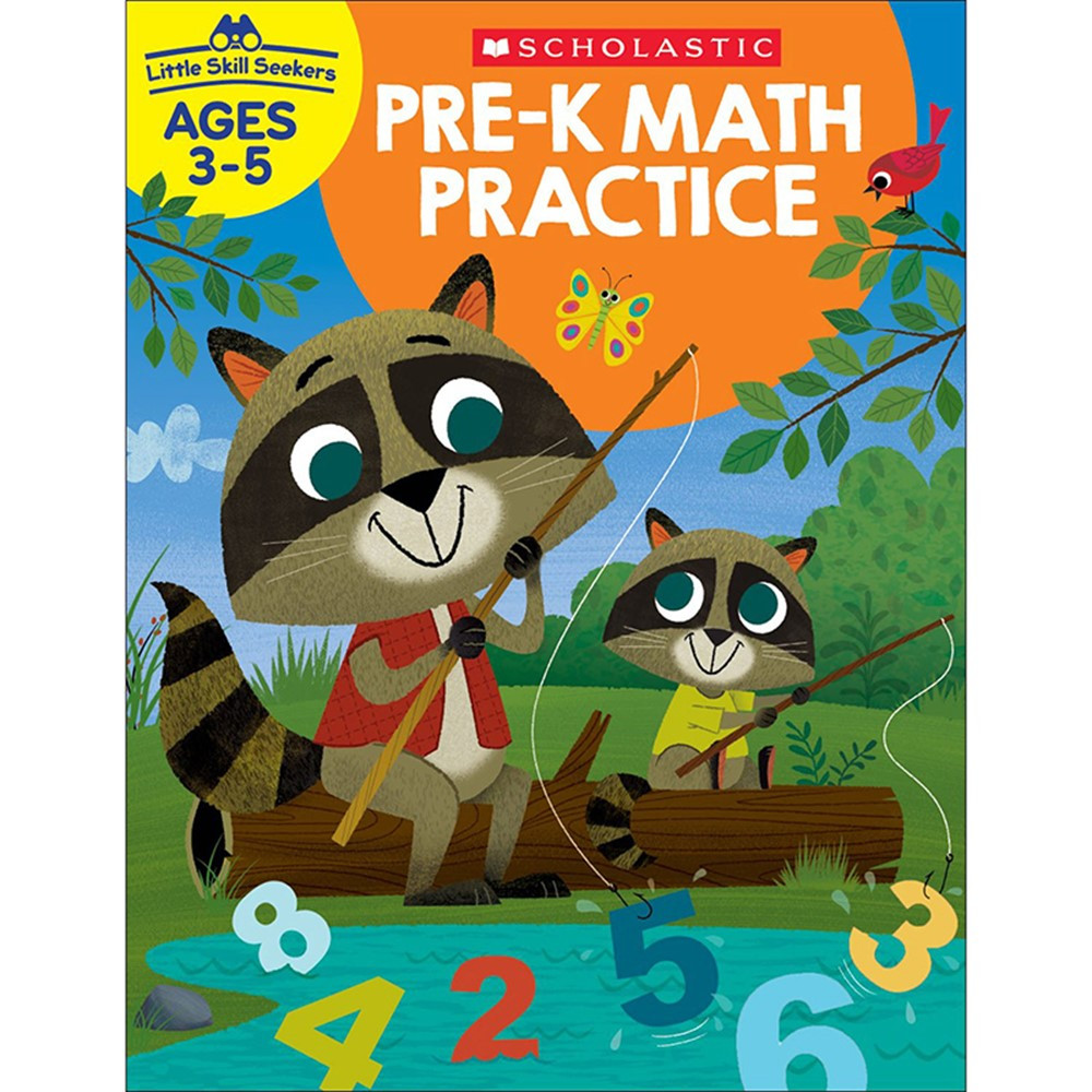 SC-830633 - Little Skill Seekers Pre-K Math Practice in Activity Books
