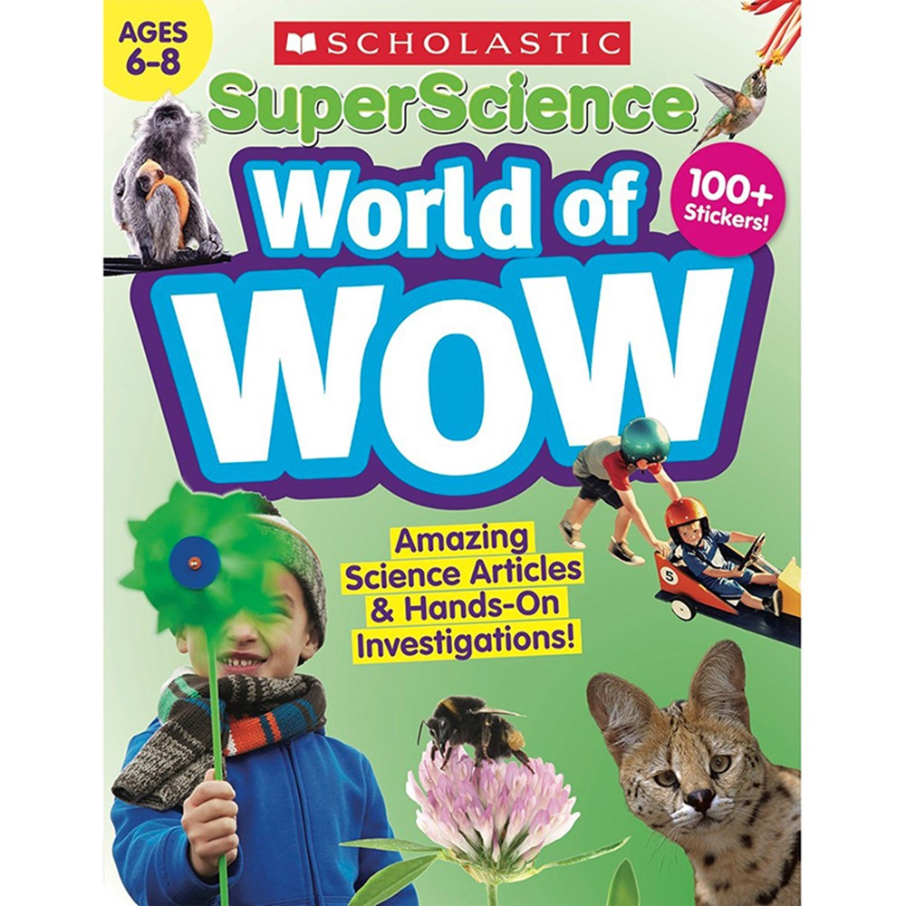 Super Science World of WOW Gr 6-8 - SC-832985 | Scholastic Teaching Resources | Activity Books & Kits