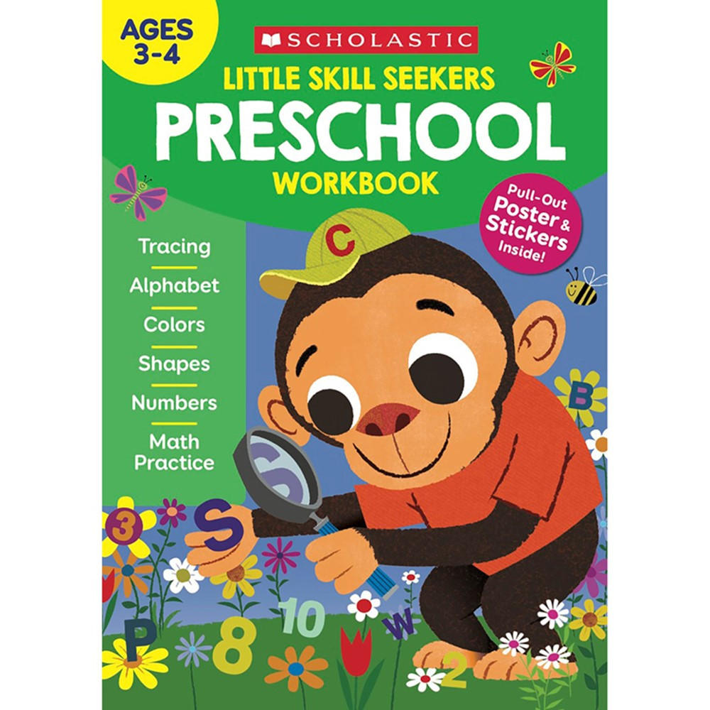 Little Skill Seekers: Preschool Workbook - SC-860241 | Scholastic Teaching Resources | Resources