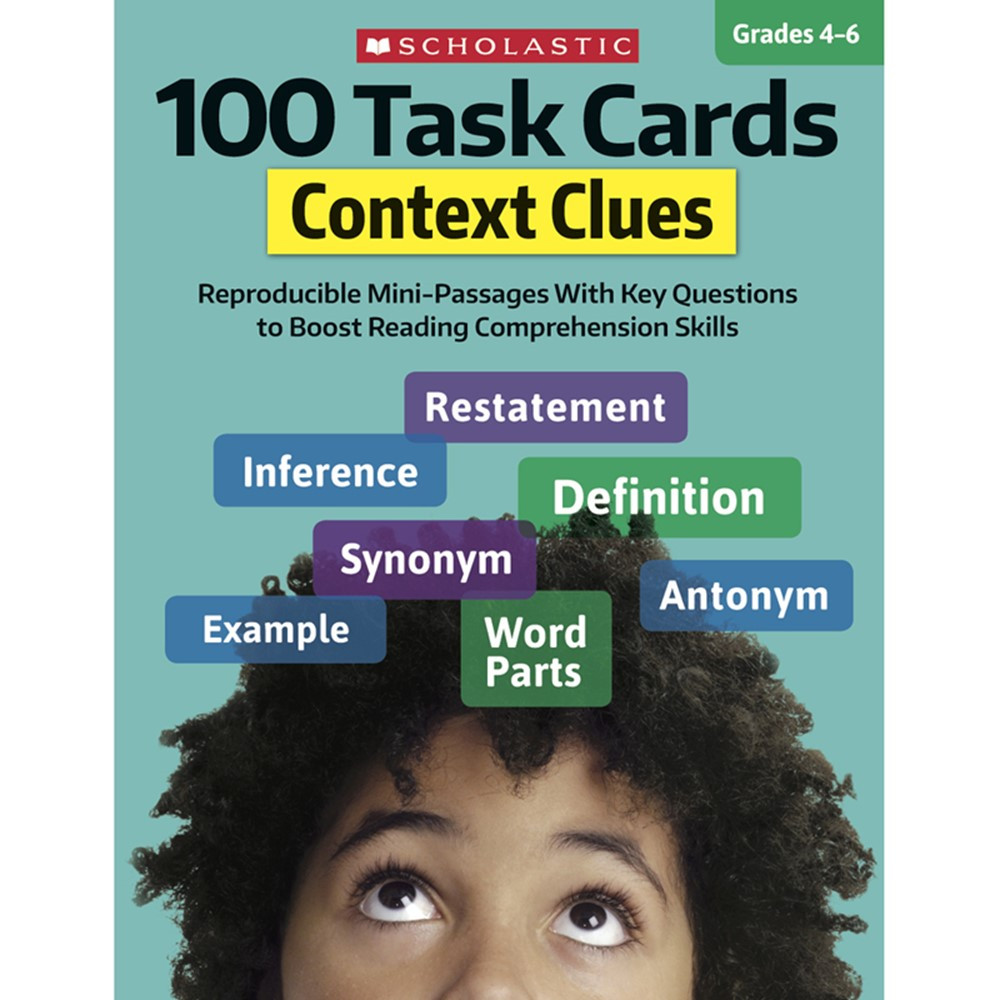 100 Task Cards: Context Clues - SC-860317 | Scholastic Teaching Resources | Activities
