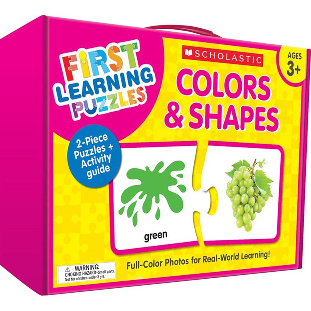 First Learning Puzzles: Colors & Shapes - SC-863053 | Scholastic Teaching Resources | Puzzles