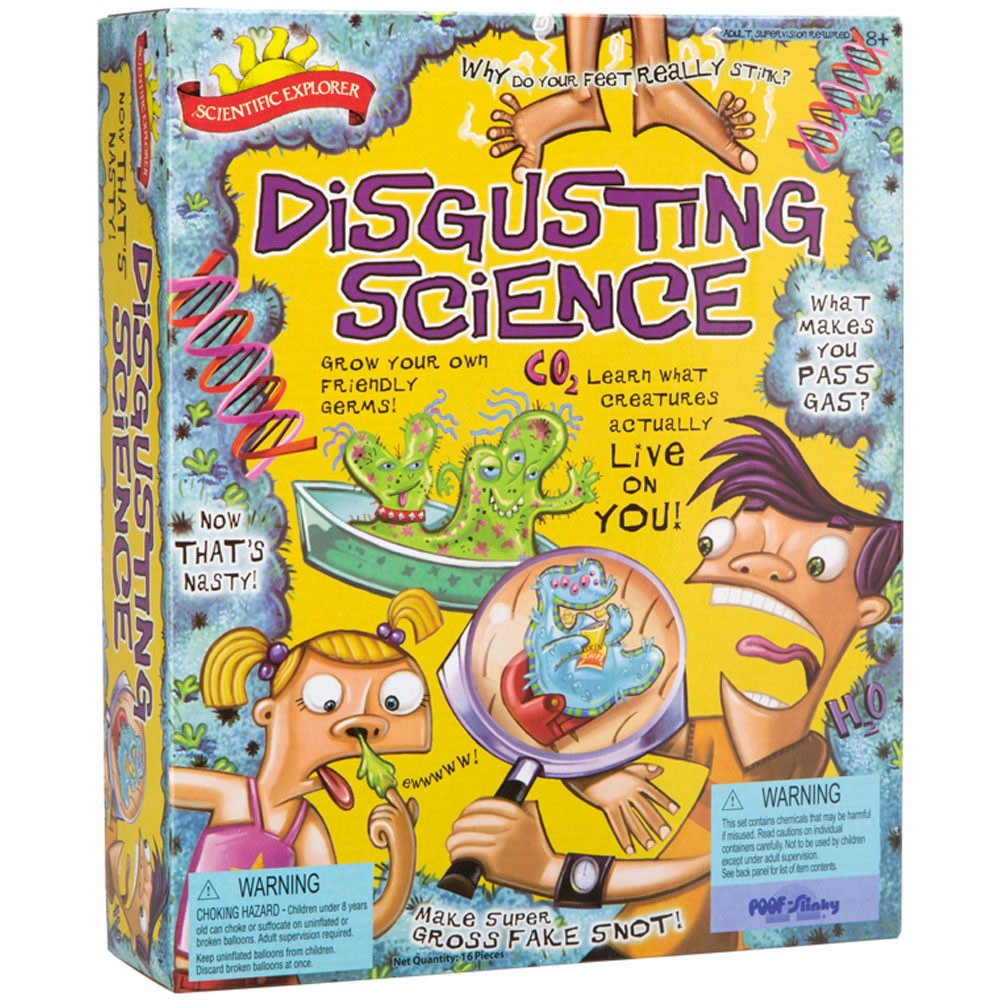 SCE222 - Gem Kits By Scientific Explorer Disgusting Science in Activity Books & Kits
