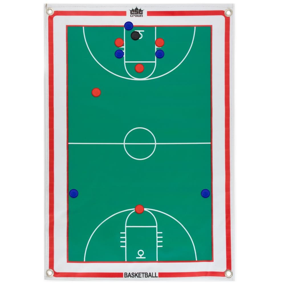 Magnetic Roll-up Clipboard, Basketball