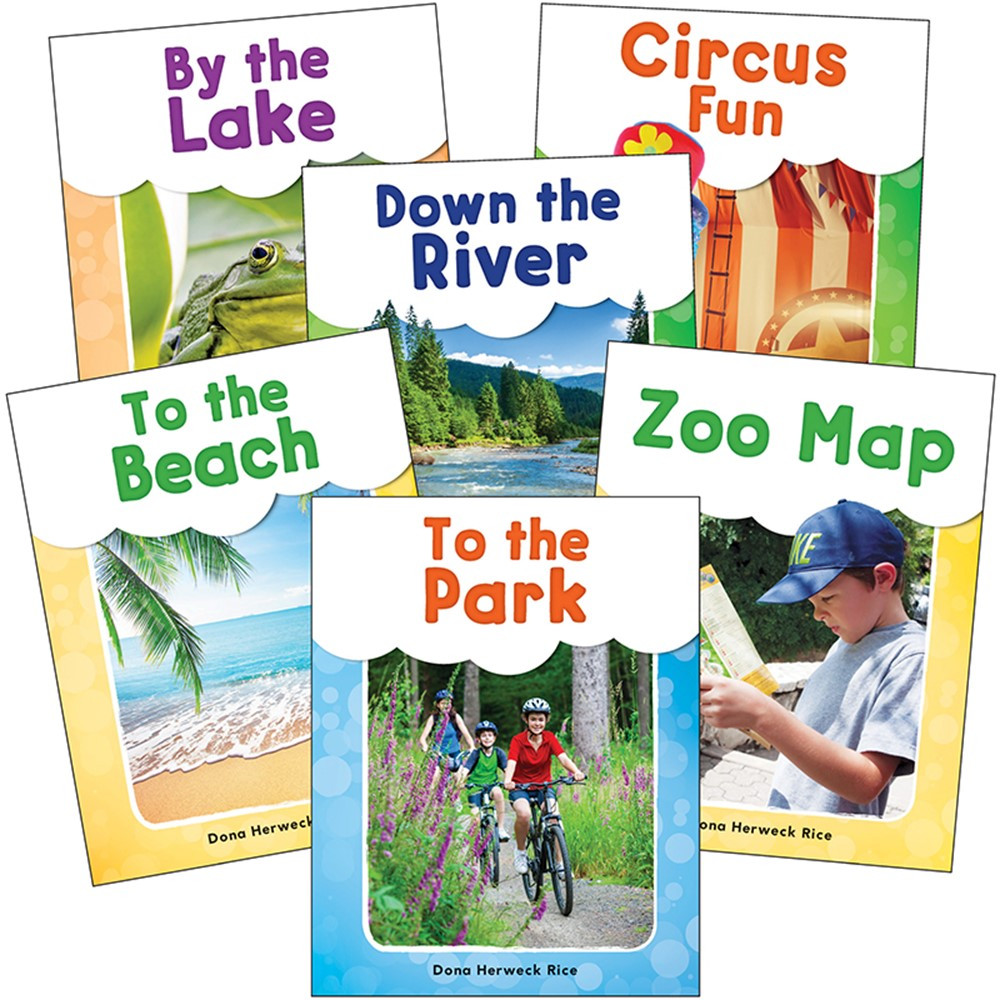 SEP107165 - See Me Read Fun Places 6 Book Set in Reading Skills