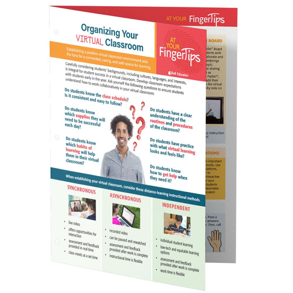Organizing Your Virtual Classroom - SEP126293 | Shell Education | Classroom Management