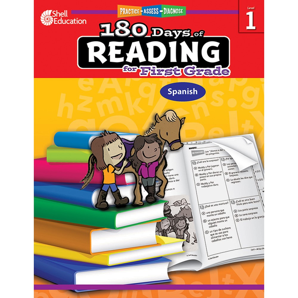 180 Days of Reading for First Grade (Spanish) - SEP126471 | Shell Education | Language Arts