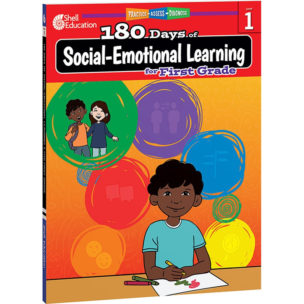 180 Days of Social-Emotional Learning for First Grade - SEP126957 | Shell Education | Self Awareness