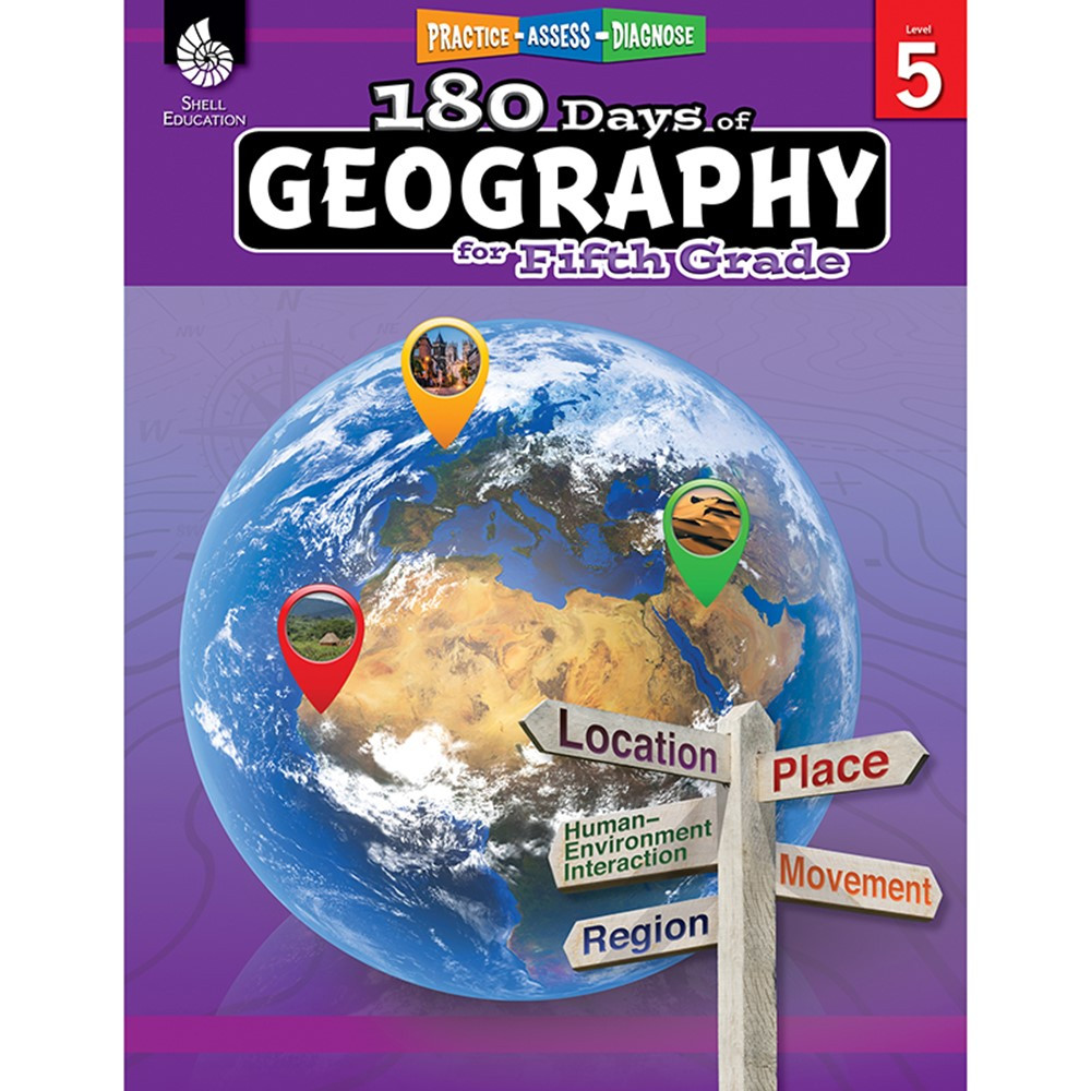 SEP28626 - 180 Days Of Geography Grade 5 in Geography